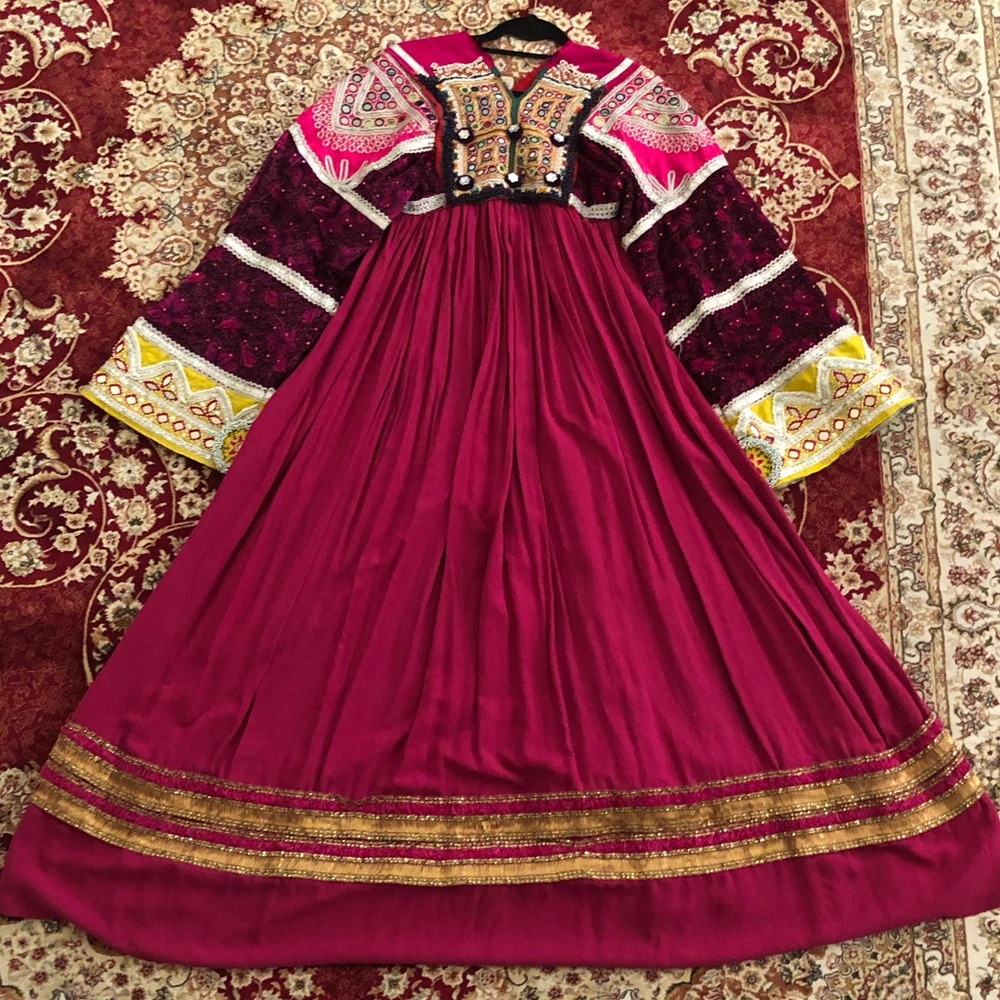 Handmade Traditional Pashtun Dress XS/S